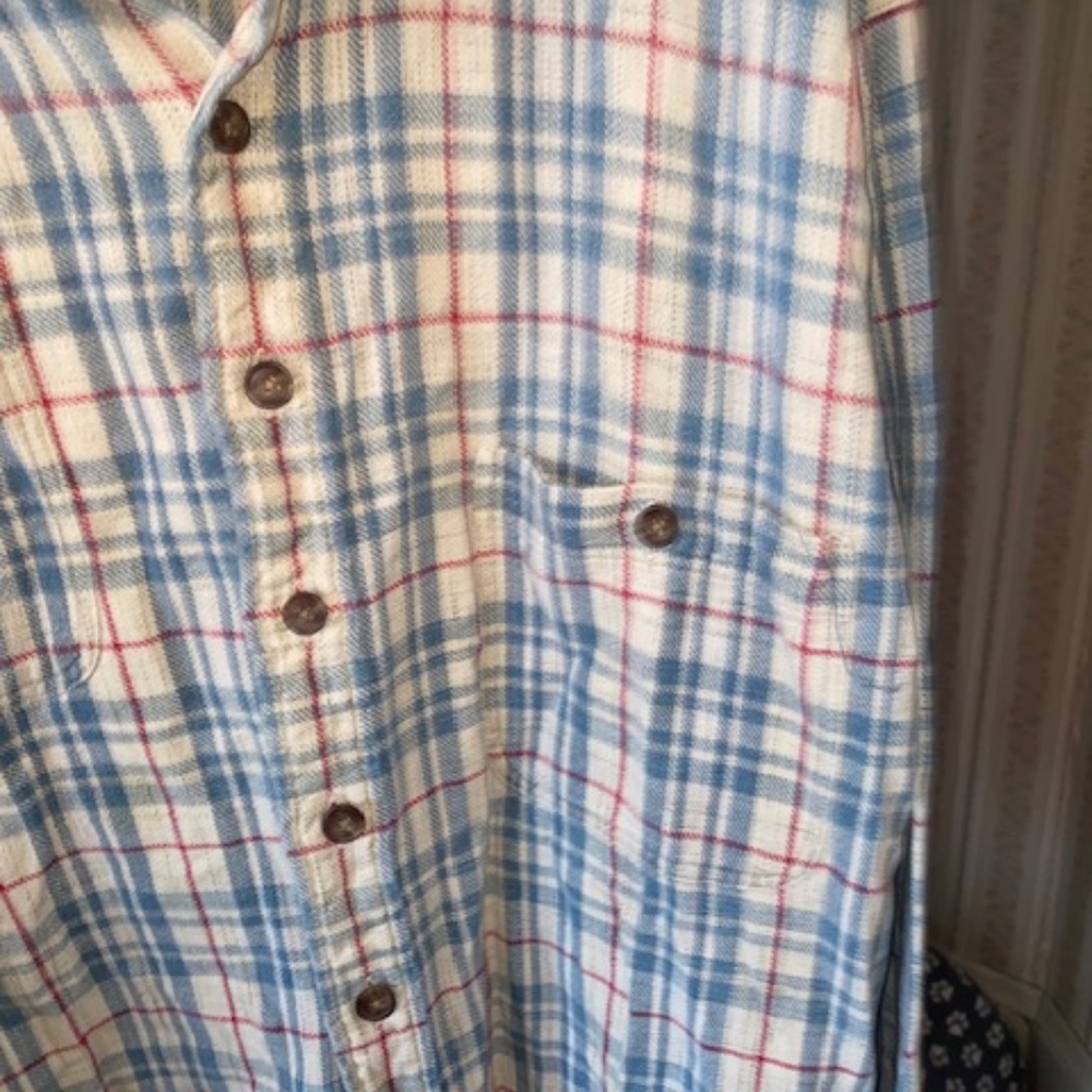 Abercrombie & Fitch Flannel Shirt - XL  "Original Big Shirt" - Picture 4 of 8
